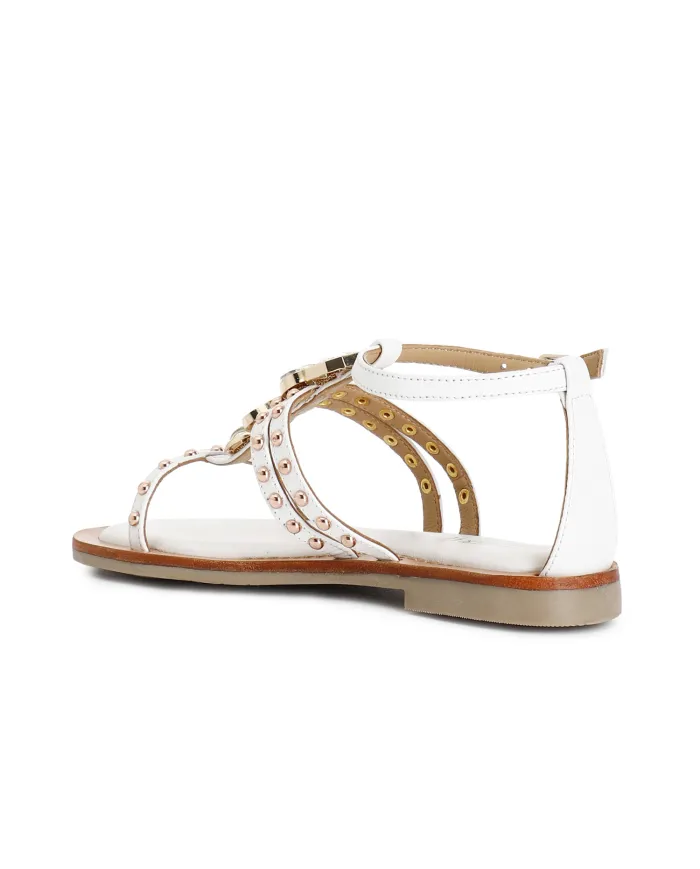 CafèNoir Sandalo Bianco - Glamour Calzature CafèNoir Sandalo Bianco - Glamour Calzature