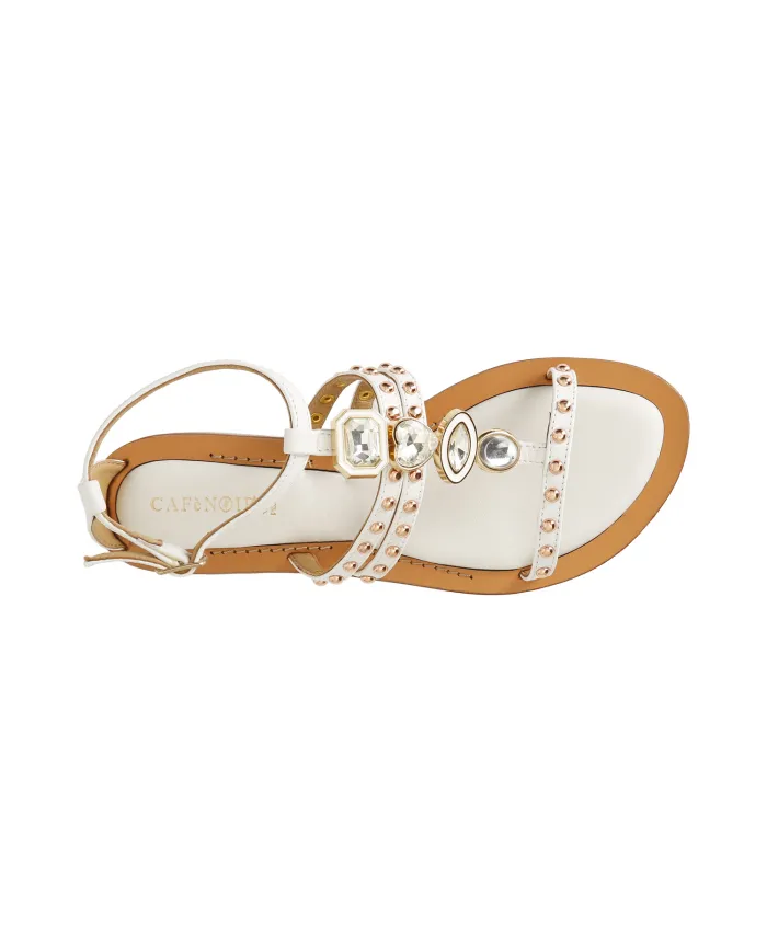 CafèNoir Sandalo Bianco - Glamour Calzature