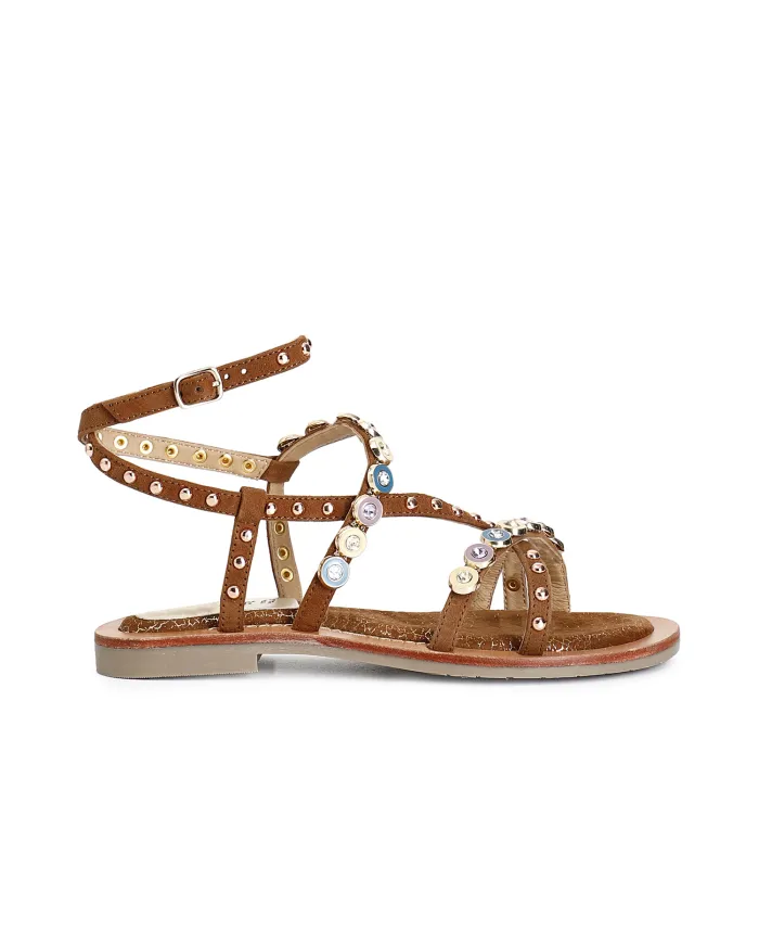 CafèNoir Sandalo Cuoio - Glamour Calzature