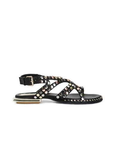 CafèNoir Sandalo Nero - Glamour Calzature CafèNoir Sandalo Nero - Glamour Calzature