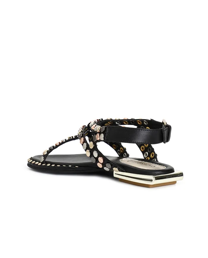 CafèNoir Sandalo Nero - Glamour Calzature