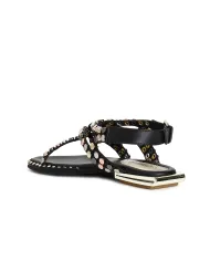 CafèNoir Sandalo Nero - Glamour Calzature