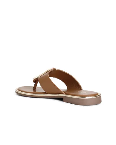 CafèNoir Ciabatta Cuoio - Glamour Calzature