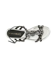CafèNoir Sandalo Nero - Glamour Calzature
