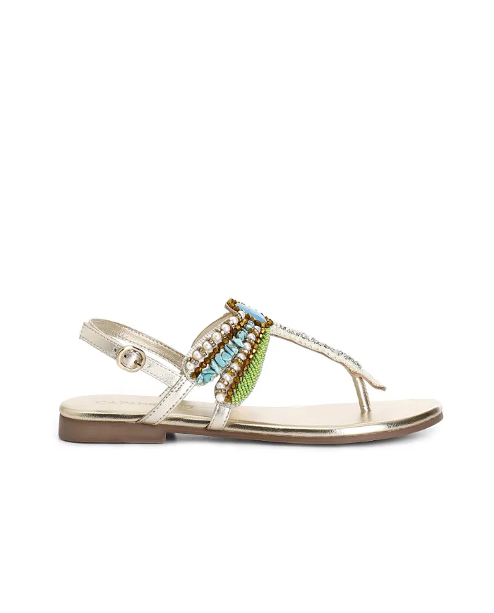 CafèNoir Sandalo Platino - Glamour Calzature