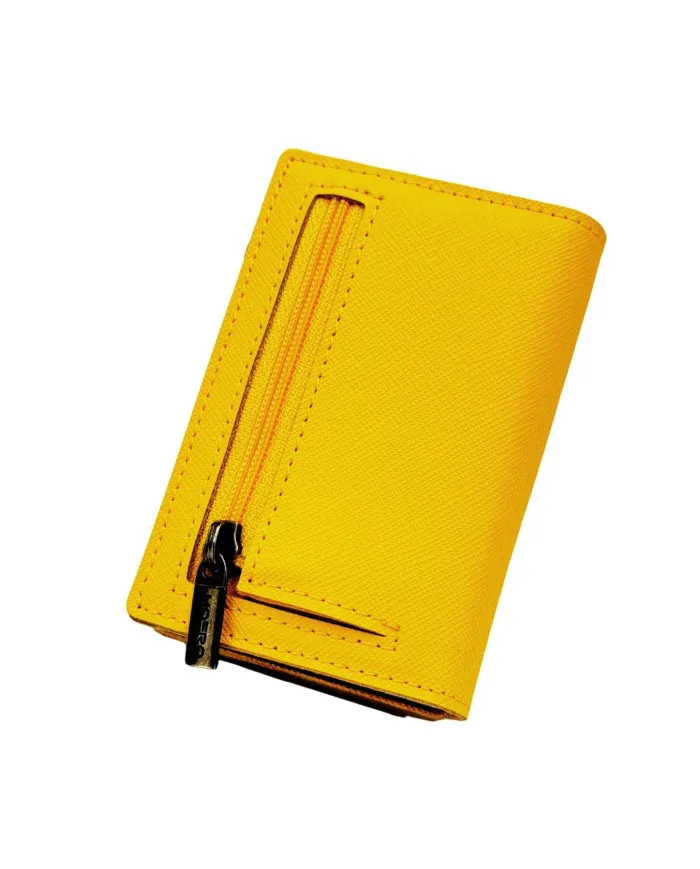 Moero Pro Saffiano Zip Giallo - Glamour Calzature