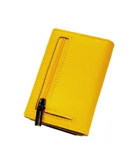 Moero Pro Saffiano Zip Giallo - Glamour Calzature