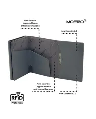 Moero Pro Saffiano Zip Grigio - Glamour Calzature