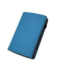 Moero Pro Saffiano Zip Azzurro - Glamour Calzature