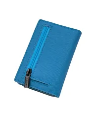 Moero Pro Saffiano Zip Azzurro - Glamour Calzature