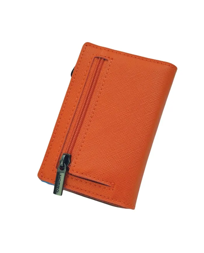 Moero Pro Saffiano Zip Arancio - Glamour Calzature