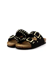 Goldstar Fussbett Nero - Glamour Calzature