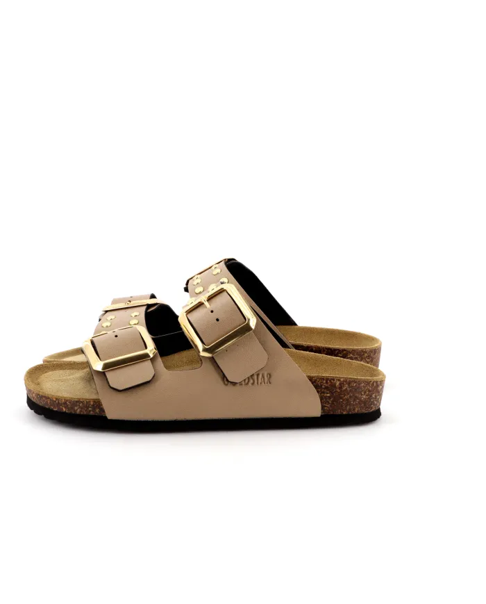 Goldstar Fussbett Beige - Glamour Calzature