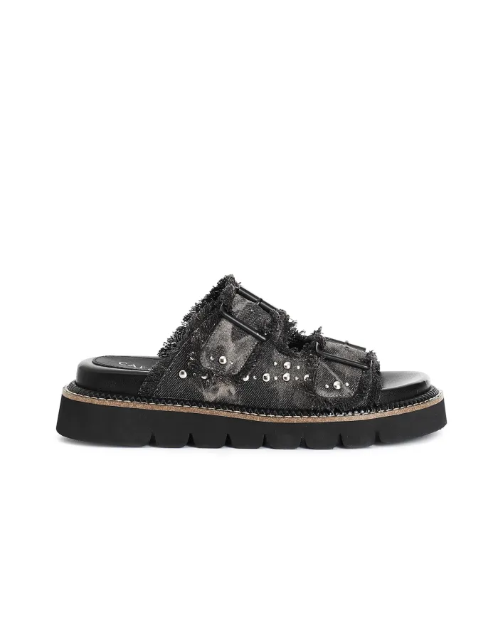 CafèNoir Ciabatta Nero - Glamour Calzature