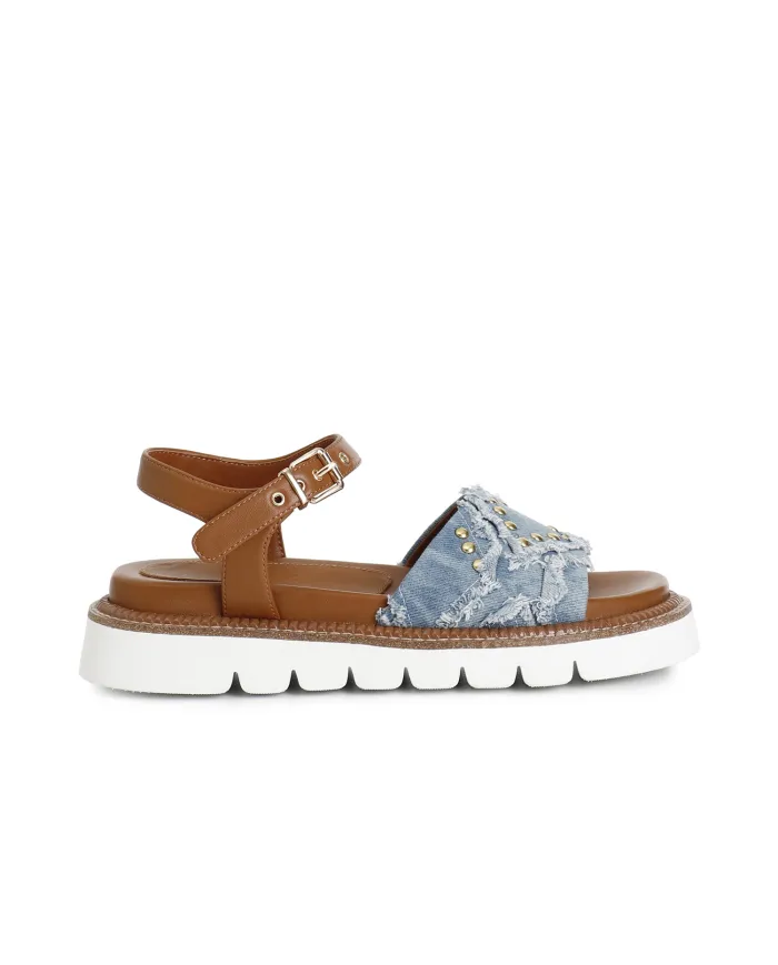CafèNoir Sandalo Azzurro - Glamour Calzature CafèNoir Sandalo Azzurro - Glamour Calzature