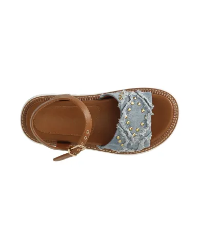 CafèNoir Sandalo Azzurro - Glamour Calzature CafèNoir Sandalo Azzurro - Glamour Calzature