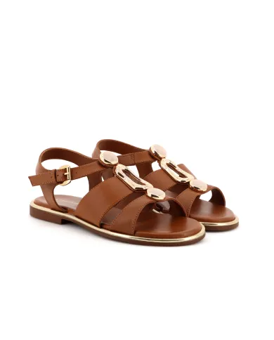 CafèNoir Sandalo Cuoio - Glamour Calzature CafèNoir Sandalo Cuoio - Glamour Calzature