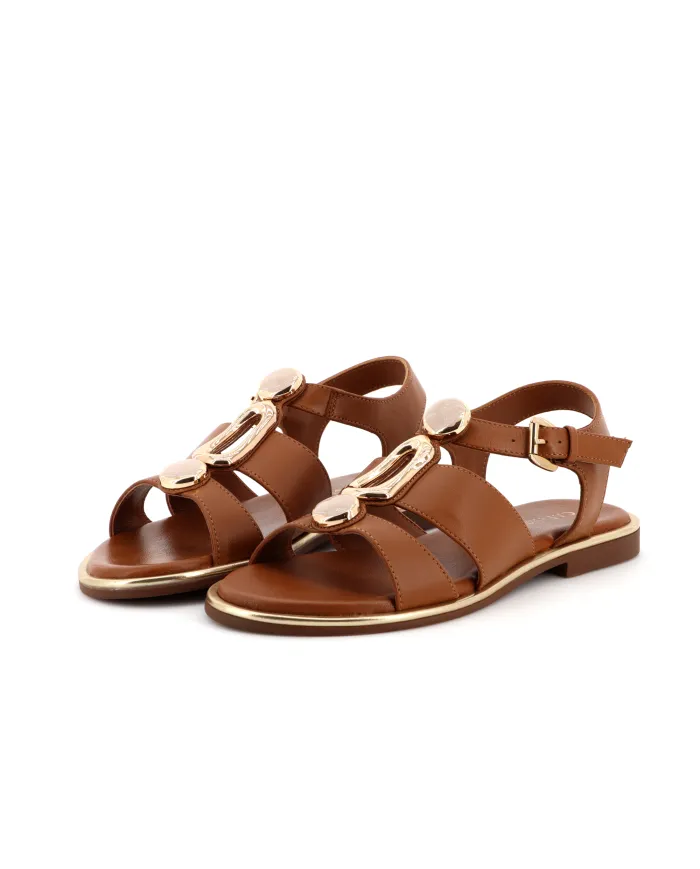 CafèNoir Sandalo Cuoio - Glamour Calzature