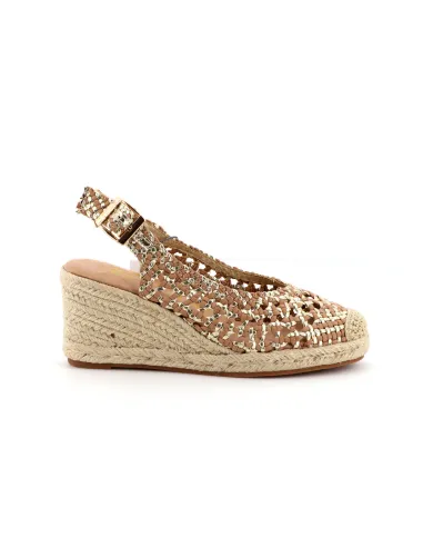 Etika Trenzada Oro - Glamour Calzature Etika Trenzada Oro - Glamour Calzature