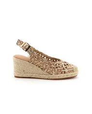 Etika Trenzada Oro - Glamour Calzature Etika Trenzada Oro - Glamour Calzature