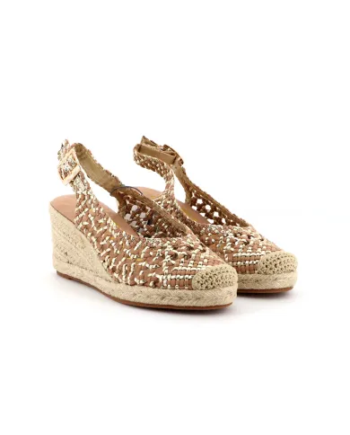 Etika Trenzada Oro - Glamour Calzature Etika Trenzada Oro - Glamour Calzature