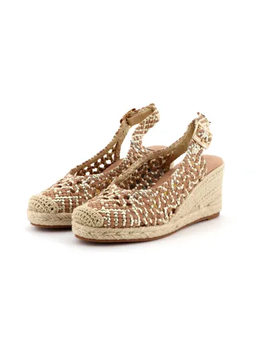 Etika Trenzada Oro - Glamour Calzature Etika Trenzada Oro - Glamour Calzature