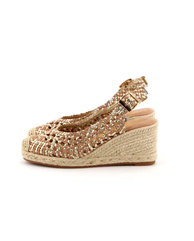Etika Trenzada Oro - Glamour Calzature Etika Trenzada Oro - Glamour Calzature