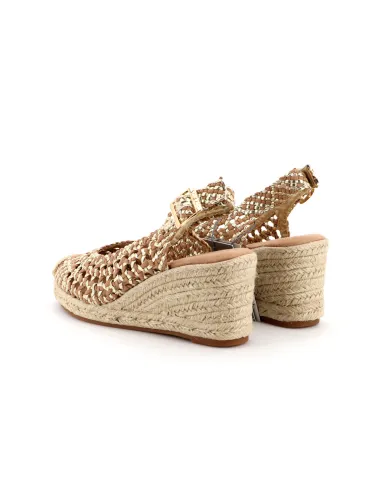 Etika Trenzada Oro - Glamour Calzature Etika Trenzada Oro - Glamour Calzature