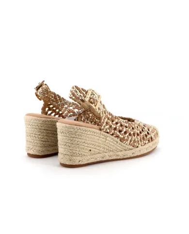 Etika Trenzada Oro - Glamour Calzature Etika Trenzada Oro - Glamour Calzature