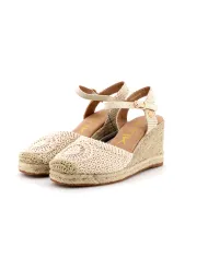 Etika Valenciana Croche Beige - Glamour Calzature