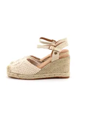 Etika Valenciana Croche Beige - Glamour Calzature