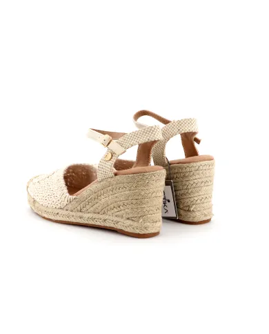 Etika Valenciana Croche Beige - Glamour Calzature