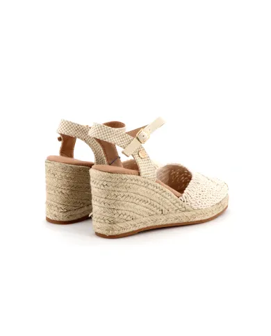 Etika Valenciana Croche Beige - Glamour Calzature Etika Valenciana Croche Beige - Glamour Calzature