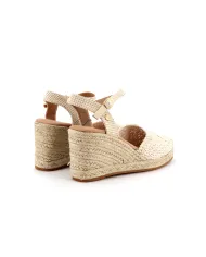 Etika Valenciana Croche Beige - Glamour Calzature