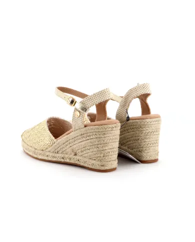 Etika Valenciana Croche Oro - Glamour Calzature Etika Valenciana Croche Oro - Glamour Calzature