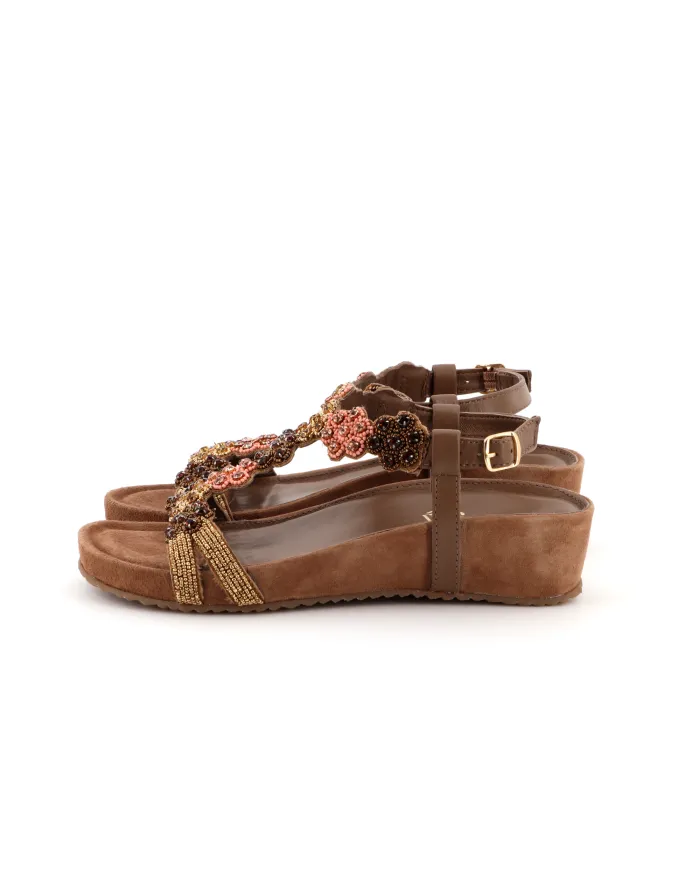 Cinzia Soft Sandalo Beige - Glamour Calzature