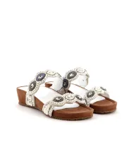 Cinzia Soft Ciabatta Bianco - Glamour Calzature