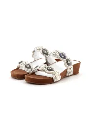 Cinzia Soft Ciabatta Bianco - Glamour Calzature