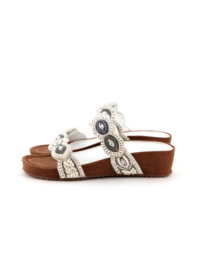 Cinzia Soft Ciabatta Bianco - Glamour Calzature