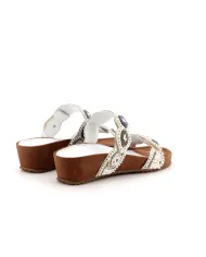 Cinzia Soft Ciabatta Bianco - Glamour Calzature