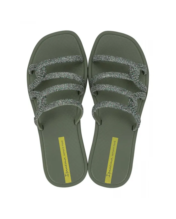 Ipanema Solar Glow Slide Verde - Glamour Calzature