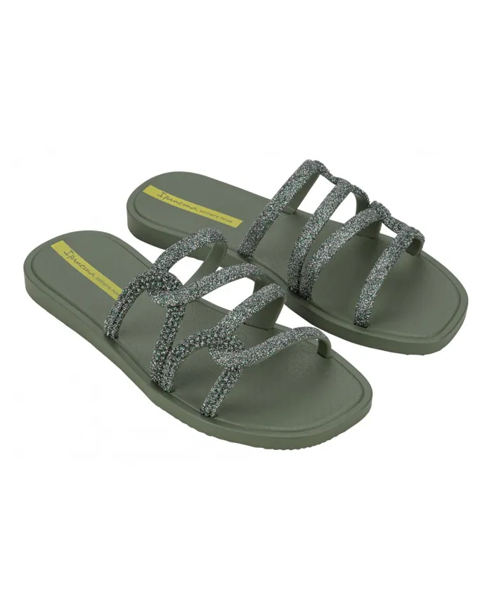 Ipanema Solar Glow Slide Verde - Glamour Calzature