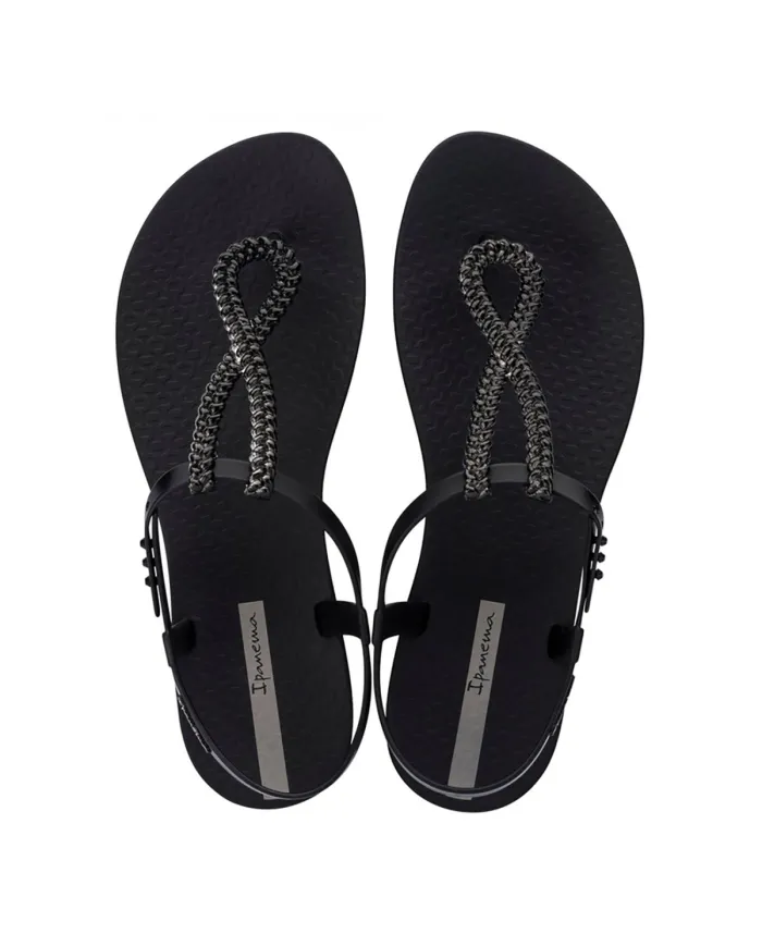 Ipanema Class Twist Sandal Nero - Glamour Calzature