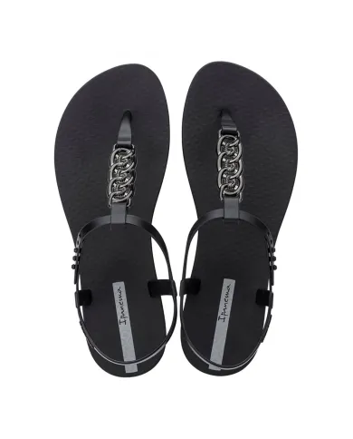 Ipanema Class Chain Sandal Nero - Glamour Calzature