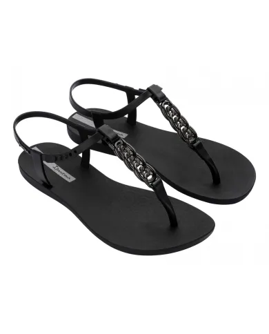 Ipanema Class Chain Sandal Nero - Glamour Calzature