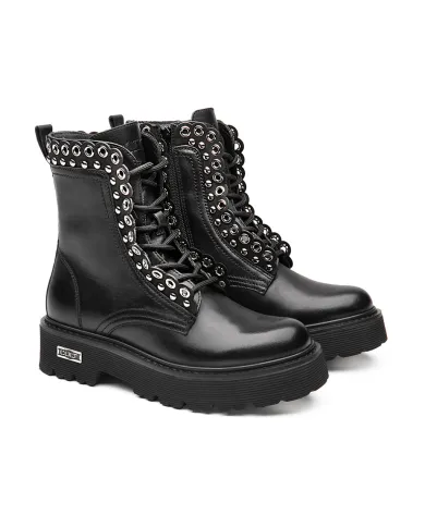 Cult Anfibio Slash Nero - Glamour Calzature