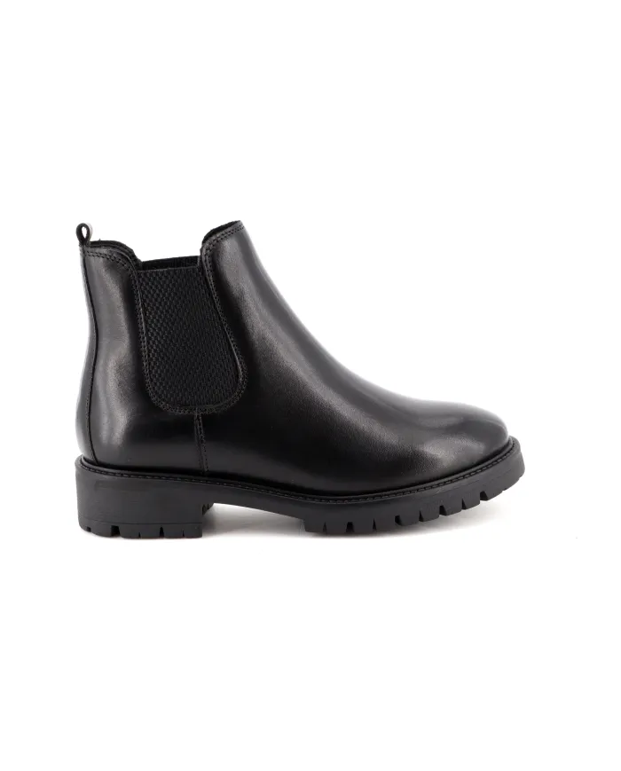 Cinzia Soft Tronchetto Nero - Glamour Calzature