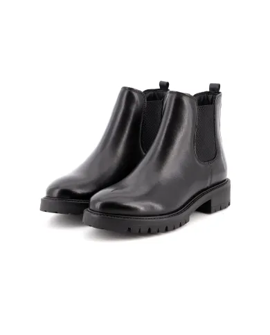 Cinzia Soft Tronchetto Nero - Glamour Calzature