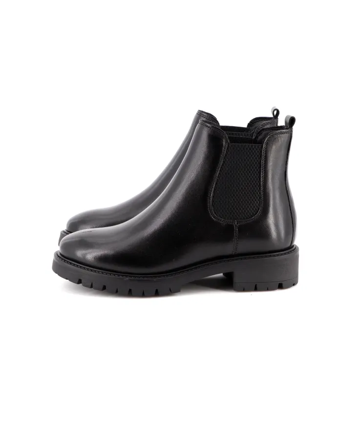 Cinzia Soft Tronchetto Nero - Glamour Calzature