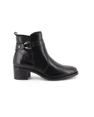 Cinzia Soft Tronchetto Nero - Glamour Calzature